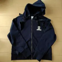 LANVIN en Bleu ジップアップパーカー ネイビー サイズ38