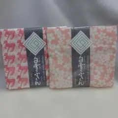 白雪ふきん 桜 鹿 白雪友禅ふきん