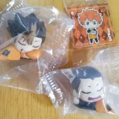 【ハイキュー!!烏野高校】 マスコットフィギュアセット