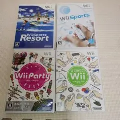 wiiソフト　まとめ売り　4枚セット