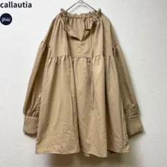 callautia カラウティア 長袖シャツ ブラウス Mサイズのサムネイル