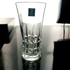 未使用品　HOYAクリスタル　 切子カッティング　冷酒グラス