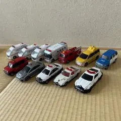 トミカ　緊急車両セット