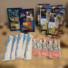 最終値下げ！猫用キャットフードセット　5種　試供品セット　小袋　5/12迄
