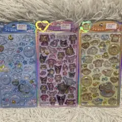 正規品　うるちゅるポップシール　サンリオベビー　日焼けサンリオキャラクターズ3点