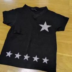 SHISKY ブラック Tシャツ 110のサムネイル