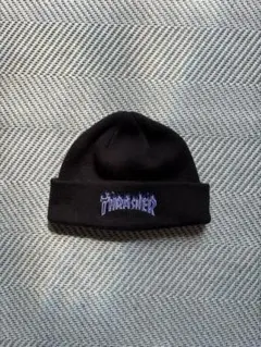 Thrasher ブラック ビーニー