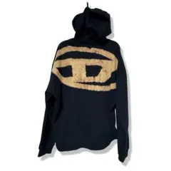 【美品】DIESEL ブリーチオーバルD バックプリント パーカー