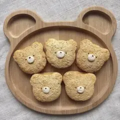 くまさんぷっくりクッキー【フェイクスイーツ】５点セット