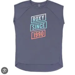 ROXY タンクトップ ネイビー ロゴ入り