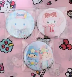 サンリオ ライブキャラクターズ 缶バッジ