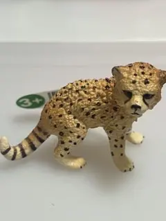 シュライヒ　チーター　仔　動物フィギュア　サファリ