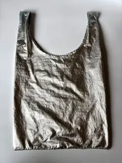 BAGGU　STANDARD　METALLIC SILVER