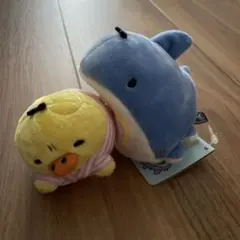 リラックマ キイロイトリ ムービー てのり ぬいぐるみ セット sanx