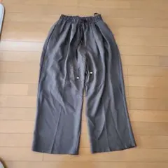 agOut ワイドパンツ ブラウン MPサイズ