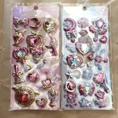 エターナルジュエリークラウンシール　クーリア　シャカシャカシール　2種セット