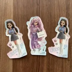 【新品】Licca ステッカー 3枚セット