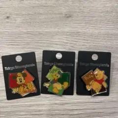 ピンバッジ 9ピース パズル ディズニー ディズニーランド ミニー