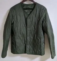 31日まで限定スタート価格 UNIQLO ウォームパデットミニタリージャケットM