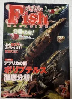熱帯魚のFish MAGAZINE 2005年7月号 ポリプテルス