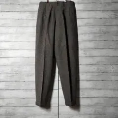 90'sヨウジヤマモトプールオム ツータックパンツ スラックス ウールストライプのサムネイル
