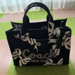 COACH カーゴ　トートバッグ34 花柄　 2way 新品　CY844 COACH カーゴ トートバッグ34 花柄 2way 新品 CY844 - メルカリ