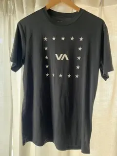 RVCA 반팔 래쉬가드 블랙