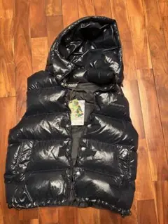 A BATHING APE ブラックダウンベスト