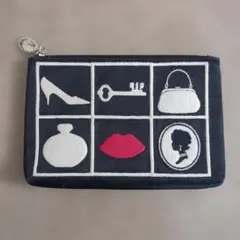 新品☆Lulu Guinness エンブロイダリーポーチのサムネイル
