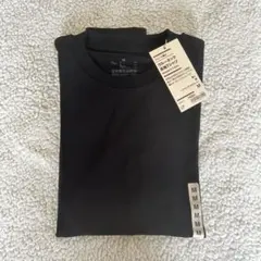 【新品タグ付き】無印良品 スムース編 クルーネック長袖Tシャツ Mのサムネイル