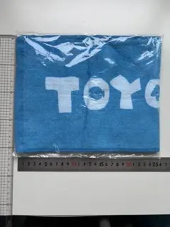 【未開封】✴︎非売品✴︎TOYOTA ソーシャルフェス　フェイスタオル ブルーのサムネイル