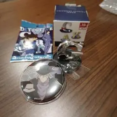 USJ 2025 ジン　缶バッチ　コレクタブルリング＆スタンドセット