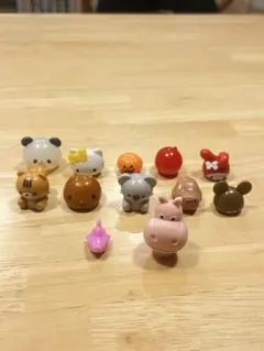 動物キャラクター 指人形 フィギュア まとめ売り 12個セット