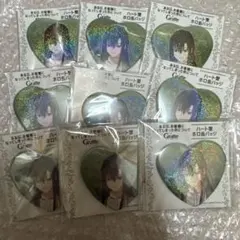 ある日、お姫様になってしまった件について ある姫 グラッテ ハートホロ缶バッジ