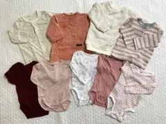 値下げしました！まとめ売り　9点セット　60〜70cm 女の子ベビー