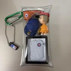 ガチャ詰めポーチ MLB カブス NEW ERA スヌーピー コンバース