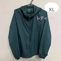 ユニクロ　UVカットパーカ　レディース XL 袋なし