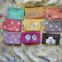 【9個セット/バラ売り可】ナガノキャラクターズ ちいかわ ミニポーチ
