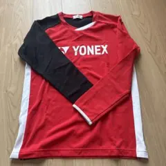 YONEX 長袖 ウォームアップウェア レッド　レディースMサイズ