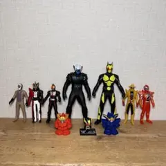 仮面ライダー　スーパー戦隊フィギュア セット
