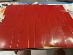 絶版　フォーラムスリーブ　赤色　40枚