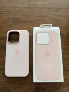 iPhone 15 Pro シリコンケース ピンク Apple純正