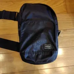 PORTER ブラック ショルダーバッグ