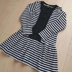 ケイトスペイド　ボーダーワンピース　120