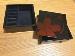 宮内庁御用達 漆器 白檀春秋　山田平安堂　ジュエリーボックス