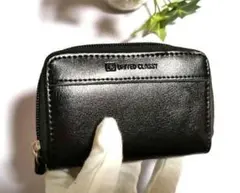 ブラック　本革　黒　小銭入れ　コインケース　カードケース