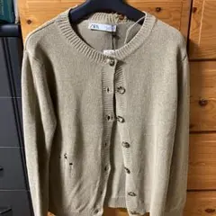 ★★新品★★ZARAダメージカーディガン