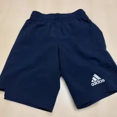 adidas AEROREADY 半ズボン 130cm ネイビー