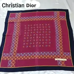 Christian Dior ヴィンテージ　シルクスカーフ