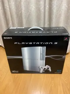 【ジャンク品】PlayStation 3 40GB シルバー ＋ソフト2本